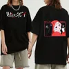 Camisetas para hombre Anime Funny Kakegurui Runa Yomozuki Unisex T Shirt de manga corta Harajuku Kawaii Tees Ropa