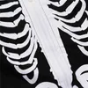 Хэллоуин костюм родился мальчик девушка скелет комбинезон с длинным рукавом комбинезон одежды косплей младенца 21229