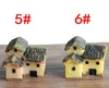 New Garden Decorations Arrive 3cm cute resin crafts house fairy miniatures gnome Micro landscapedecor bonsai for home decor DWD12446