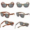 Monturas de gafas de sol Retro bloque de grano de madera rayos ultravioleta para hombres y mujeres polarizadas cebra bambú señoras de alta calidad