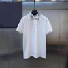 Мужские футболки роскошные дизайнеры Summer Mens Women's Fashion Fashion Polo рубашка для рубашки мужчин из-под воротника повседневное социальное стиль