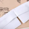 蝶ネクタイクラシックブラック/ホワイトカラーシャツ偽のネクタイヴィンテージデタッチ可能な偽のラペルブラウストップ女性/メンボウ