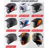 新しいオートバイヘルメットフルフェイスヘルメットモジュラー高品質ドットECE承認されたパーソナリティオフロード変更可能モトCASCO