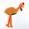 Date Thanksgiving Halloween Noël Dinde Jambe Poulet Chapeaux Chapeau De Noël Cadeau De Fête pour Enfants Adultes C70814A