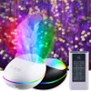 USB Colorful Starry Sky Ocean Projector LED Stage Lighting Remote Control Ocean Wave Projection Lamp med musikhögtalare Kids Gift