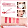 Lip Gloss Moisturizing Waterproof Stain Cheek Dualuse Rouge Red Blush Natural Lasting Makeup Not Easy To Fade Lipstick8233075