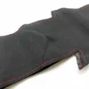 Volante in pelle scamosciata nera fai-da-te Punto rosso sulla copertura avvolgente adatta per Porsche 911 986 996 Carrera Boxster S 1998-2004