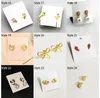 Bling Crystal Ear Stud Glitter Spangle Boucles d'oreilles 36 Options de styles