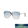 New Square Sunglasses Mulheres Itália Luxo Marca Designer Oversizs Mulheres Espelho Sol Óculos Vintage Óculos Eyewear Feminino Preço de Fábrica Especialista Qualidade