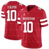 Custom Men Dames Jeugd College Voetbal Jersey Kyle Allen Ed Oliver Case Keeneum D'Eriq King Jeremy Singleton Christian Trahan Austin Robinson David Anenih Stuard