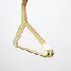 Metal triangle children's clothes hanger towel racks child wear display stand scarf tie Rack