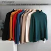 Highneck Oversize Green Sweater Pullover Kvinnor Höst Vinter Casual Långärmad Cashmere Bigsize Chic Jumpers Top 210922