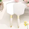 Vintage Handheld Makeup Mirror Hand Vanity Mirrors SPA Salon with Handle Cosmetic Compact for Women