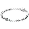 Bracelet perlé bracelet pave cristal ballon fermoir fermoir chaîne de serpent bracelet coupe-bracelet 925 sterling argent charme bricolage bijoux cadeau
