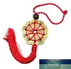 Lucky Charm Good Fortune Home Auto Decor Rode Chinese Knoop Feng Shui Set Oude I China Coins Prosperity Protection Factory Prijs Expert Design Style Quality Nieuwste