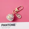 Japonais mignon porte-clés chat chanceux clés de voiture sac porte-clés décor eau son cloche pendentif charme pour Airpods pour Samsung Buds Live G1019