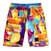 Mannen broek shorts wholesale heren bord zomer surf mannen runnen zwembroek mannelijke badmode shorts snel drogen heren strandkleding