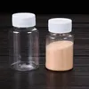 Lab Supplies 15ml/20ml/30ml/50ml/80ml/100ml Plastic PET Clear Empty Seal Bottles Solid Powder Medicine Pill Vial Container Reagent Packing Bottle