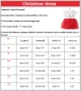 Robes de fille Believe Merry Christmas Girl Red Dress Fashion Casual Toddler Baby Short Sleeve Born Outfit Tutu Clothes Xmas Holiday Gift