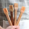 Beech Silicone Brush Barbecue Brush Detachable Oil Brushes Kitchen Baking Tool 19.5 * 3 CM T500794