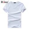 Koszulka z krótkim rękawem T-shirt Tops Tees V Neck Slim Fit T-Shirt Mężczyźni Casual Summir Tshirt Camisetas Plus Size S-5XL 210707