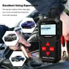 konnwei KW210 التلقائي ذكي 12V سيارات بطارية اختبار بطارية أوتاريا محلل 100 إلى 2000cca