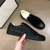 Ace präglad sneaker Letter Herr Fritidssko vit balck röd gul grön läder Gummisula Italien märke Lyx Designers Skor