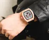 Relojes de pulsera Pintime Business Sports Luxury Men's Watch Waterproof Calendar Diamond Quartz Relogio Masculino Regalo