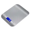 Stal nierdzewna USB Cyfrowa skala kuchni 10 kg 5 kg Precyzyjna skala elektroniczna do gotowania i pieczenia Narzędzia pomiarowe 210927
