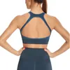 Strój jogi Damskie Topy Bezszwowe Biustonosz Szybkoschnący Slim-Fit Fitness Running Rower Sportswear