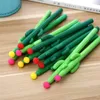 Cactus Gel Pen School Office Signature Pen Cute Creative Design Student Personality Writing Stationery Free