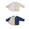 Jackets 2021 Fall Winter Double-sided Children's Jacket Cute Animal Infant Cotton Coat Baby Boy Girl Clothes Clothing