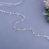 Fashion Opal Thin Waist Bridal Wedding Dress Accessories Bridesmaid Bride Dresses Belts Girl Prom Party Evening Dresses