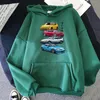 Cool bilutskrift hoodie hajuku hip hop hoodies sweatshirt japanska mode casual hoodie män hooded sweatshirts streetwear 5 220217