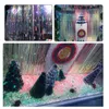 Party Decoration Rain Silk Curtain Birthday Rainbow Tassel Ribbon Laser Graduation Stage Pull Flower Wedding 2021209s