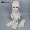 wool hats gloves