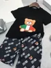 Designer crianças casuais tshirtshorts define terno infantil marca meninos roupas de algodão camisetas tamanho 1001509366541