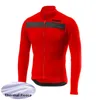 Mavic Team Mens Winter Thermal Fleece Cykling Jersey Långärmad Racing Shirts MTB Cykel Toppar Bike Uniform Outdoor Sportswea S21042975