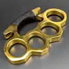 Thickened Metal Finger Tiger Safety Defense brass Knuckle Duster Self-defense Equipment Bracelet Pocket EDC Tool52362265