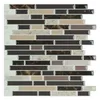 Art3d 30x30cm 3D Wall Stickers Self-adhesive Peel and Stick Backsplash Tile for Kitchen Bathroom , Wallpapers(10-Piece)