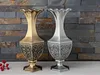 創造性ヨーロッパデスクトップ亜鉛合金花vaseリビングルームの家の装飾装飾装飾装飾結婚式の花瓶