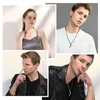 U7 Italian Horn Necklace Amulet Gold Color Stainless Steel Pendants & Chain For Men/Women Gift Fashion Jewelry P1029 210929