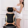 Antistress Full Body Electric Massage Cushion Heat Neck Back Cervica Shiatsu Massage Chair Compresses Vibration Kneading Massager