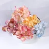 silk flower Pearl Fork hairpin U Type Hair Clip Lady Elegant Headdress Girls Hair Jewelry Accessories Photo Prop Decoration