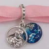 AnnaJewel 925 Sterling Silver Beads Glitter Globe Mom Dangle Charm Charms Fits European Pandora Style Jewelry Bracelets & Necklace 799368C01