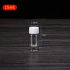 Lab Supplies 15ml/20ml/30ml/50ml/80ml/100ml Plastic PET Clear Empty Seal Bottles Solid Powder Medicine Pill Vial Container Reagent Packing Bottle