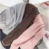 Cute Newborn Baby Knitted Blanket Letters Printed Boys Girls Soft 100% Cotton Kids Toddler Infant Fall Winter Blankets Swaddling