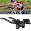 Vélo Guidon Aero Bar Vélo Relaxation Poignée Triathlon VTT Vélo De Route Accoudoir Aerobar TT - Noir