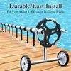 Solar Cover Reel Attachment Kit Firm Sturdy Swimming Pool Tube Covers From 10ft To 24ft Wide And More & Accessories