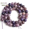 8/10mm Nature Charoite Entretoise en vrac pour bijoux Bracelet DIY Bracelet 15inches Beads Strand Strand
